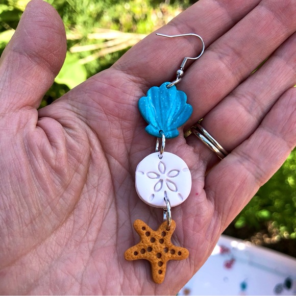 Jewelry - Handmade ocean life earrings